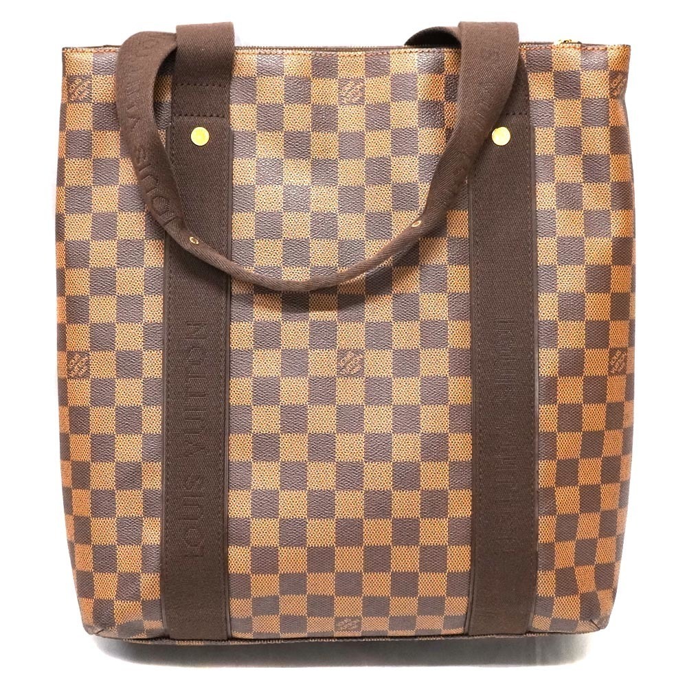 Louis Vuitton Tote Cabat Beaubourg Ebene Damier Brown Bag